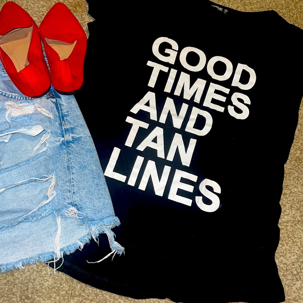 Good times and tan lines top